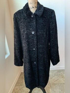 Valerie Stevens Women’s Black Coat Size XL